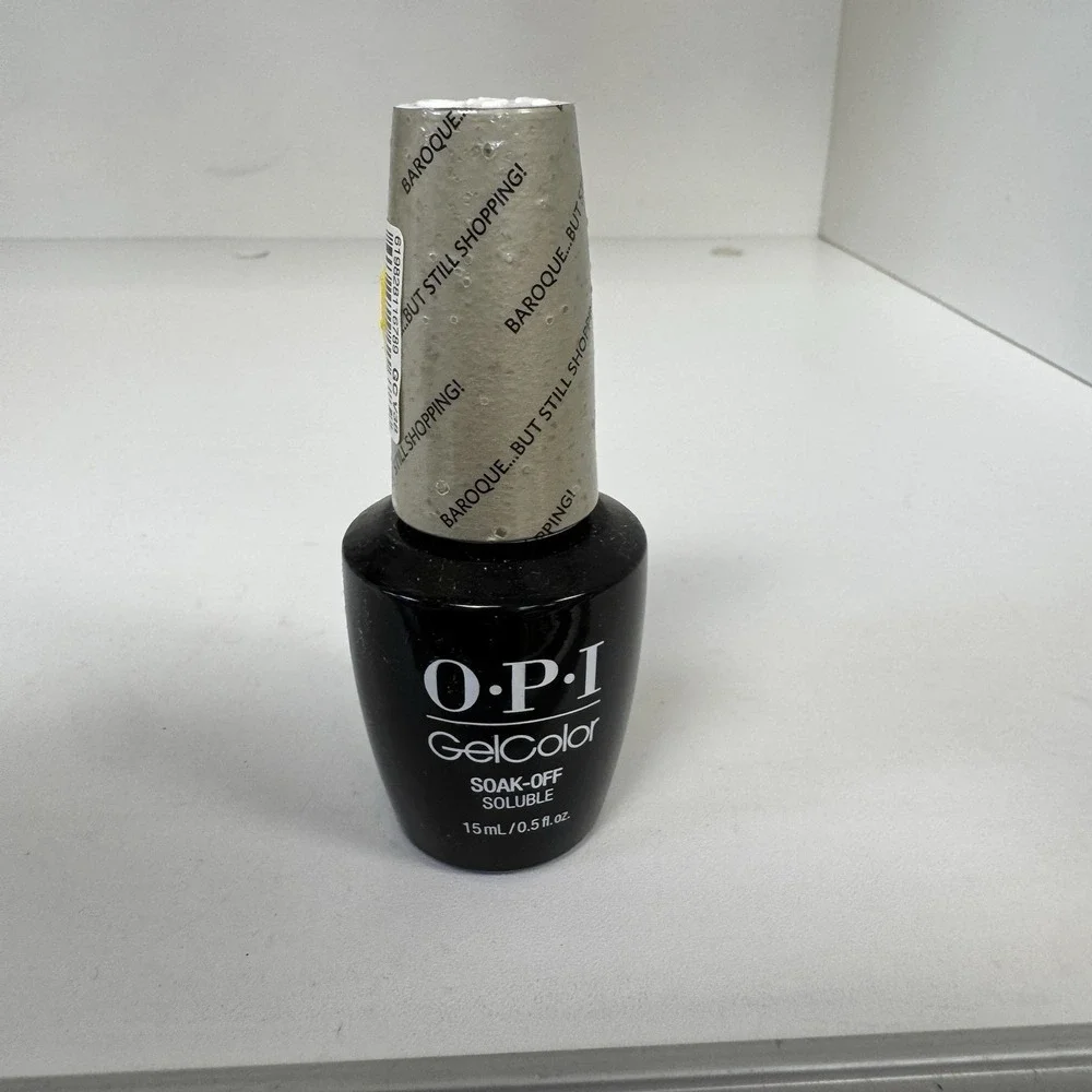 OPI‎ gel polish Baroque But Still Shopping GC V38 .50z New Without Box